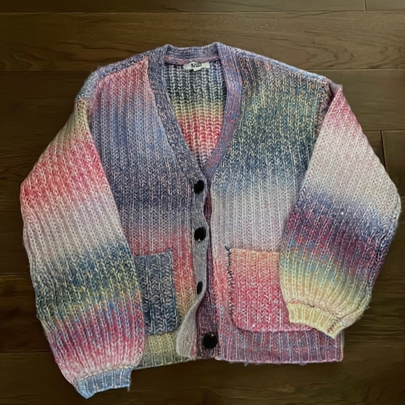 Sweaters - Multi colored cardigan